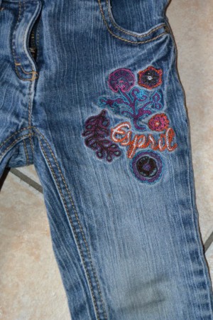 détails du pantalon Esprit